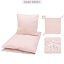 Vorschaubild Großes Mulltuch 2er-Pack rose 120 x 120cm