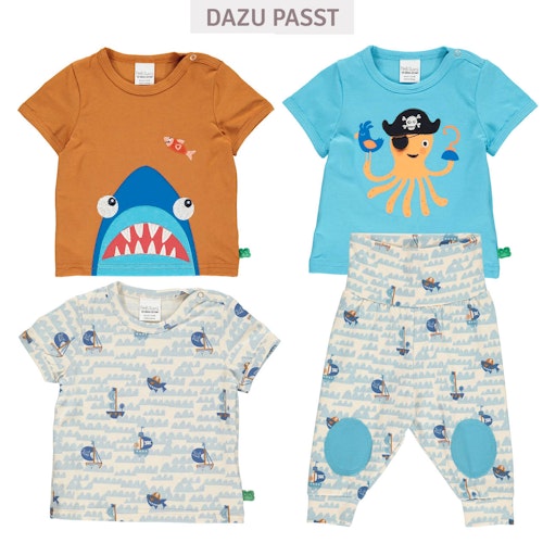 Weiche Krabbelhose Hai