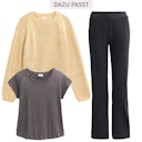 Vorschaubild Damen T-Shirt dunkelgrau