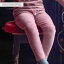 Vorschaubild Warme, weiche Velour Leggings