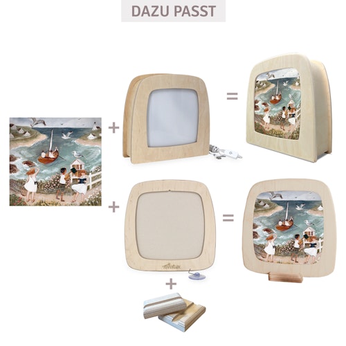 Silhouette Robin Pieterse – Küste