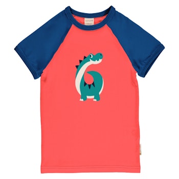 Raglanshirt kurzarm 6 Jahre Dino