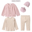 Vorschaubild Edles Ripp Langarmshirt Blümchen