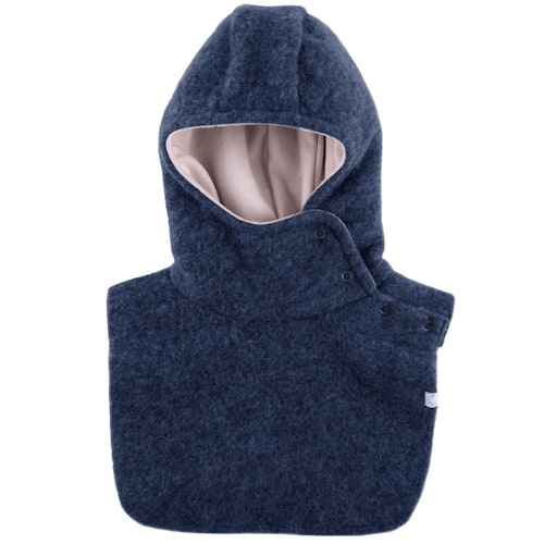 Warme Wollfleece Schlupfhaube