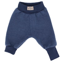 Babyhose Wollplüsch breite Bündchen