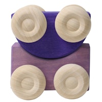 Stapelauto lila 2 Teile