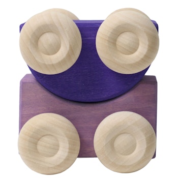 Stapelauto lila 2 Teile