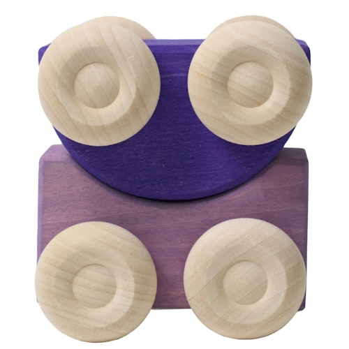 Stapelauto lila 2 Teile