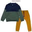 Vorschaubild Zweifarbiger Hoodie Sweat
