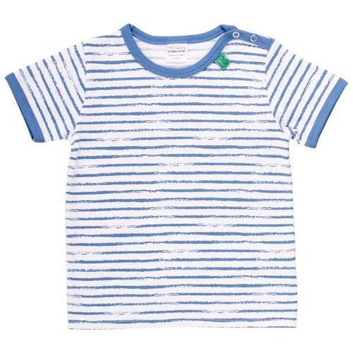 Shirt kurzarm Streifen-Muster