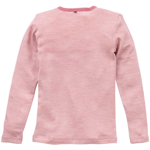 Langarmshirt Wolle Seide