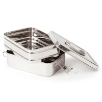Brotbox XL Klammern 2 Behälter 1,9l 18,7 x 13,7 x 10 cm