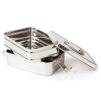 Brotbox XL Klammern 2 Behälter 1,9l 18,7 x 13,7 x 10 cm