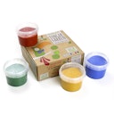 Vorschaubild Bio Fingerfarben für klein Kinder 4er Set AKI