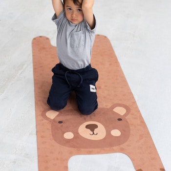 Kinder Yogamatte Benno der Bär, 155 x 60 cm