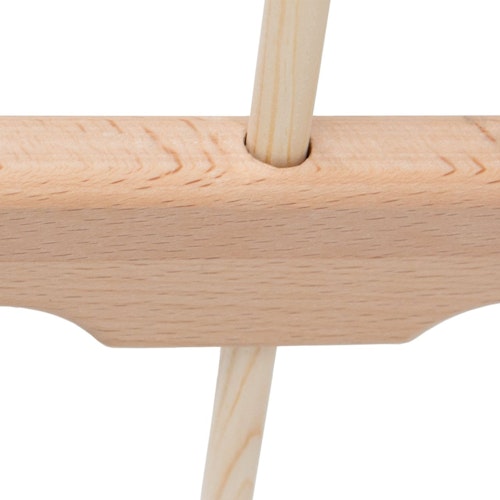 Stabiler kurzer Minibogen aus Holz 3 rote Pfeile 42 cm 3-6 Jahre