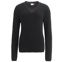 Weicher Damen Strickpullover V-Ausschnitt
