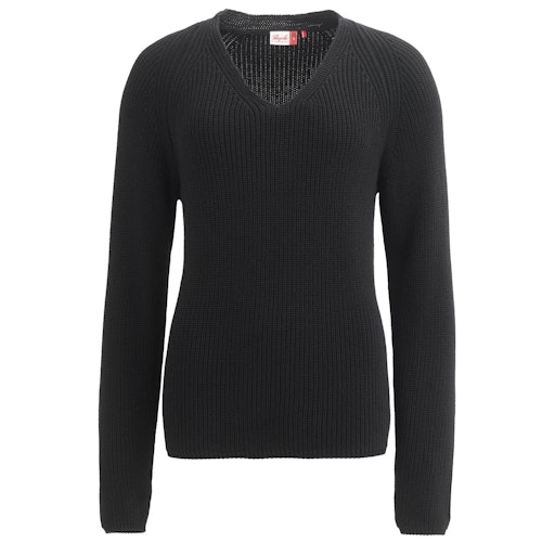 Weicher Damen Strickpullover V-Ausschnitt