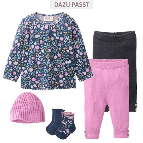 Süßes Langarmshirt Frühlingsprint