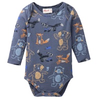 Anschmiegsamer Body langarm Unterwasserwelt