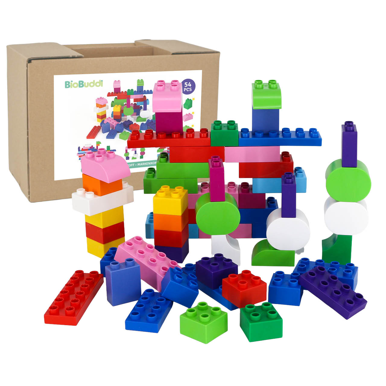 Bio Bausteine Set 54 Teile