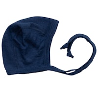 Wolle Seide Babymütze