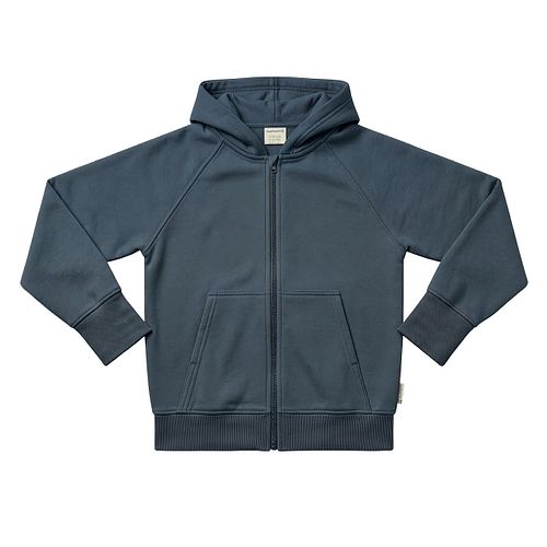 Sweatjacke Kapuze braun