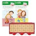 Vorschaubild miniLÜK - Set Im Kindergarten, Kontrollgerät + 2 Hefte