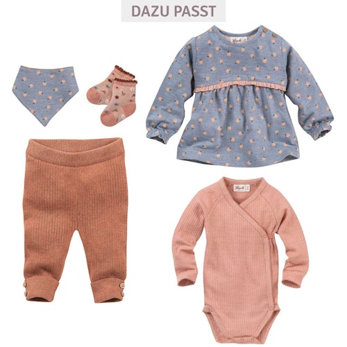 Lockeres Langarmshirt Blümchen