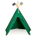 Vorschaubild Kinder Tipi Bio Baumwolle 135 x 135 x 150 cm grün