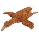 Vorschaubild XL Kuscheltier & Wärmekissen Gans Dinkelspreu 80 cm rost