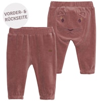 Weiche Velour Hose Tiermotiv