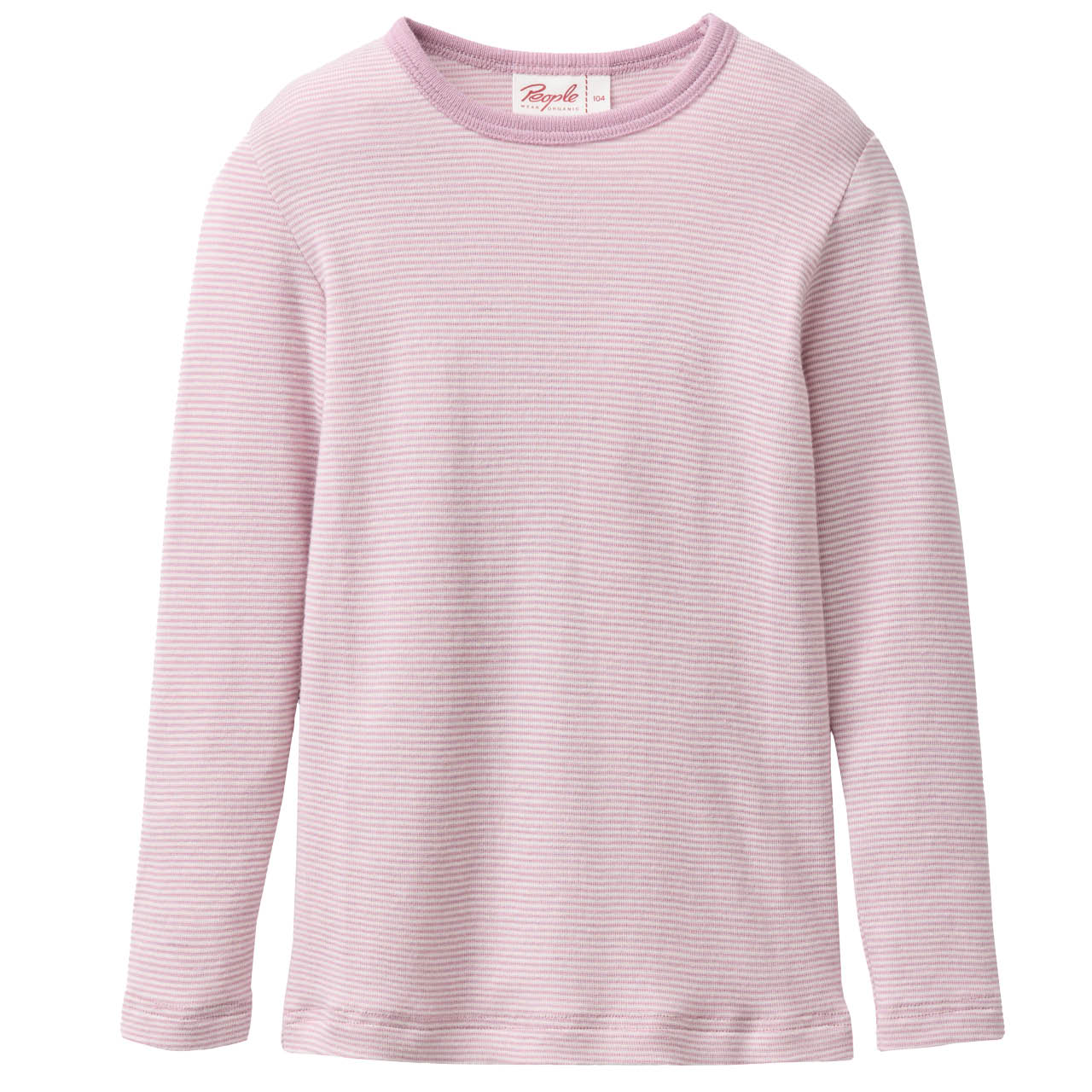 Langarmshirt Wolle Seide