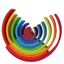 Vorschaubild Regenbogen gross Grimms 12 teilig 35,5 cm - BUNT