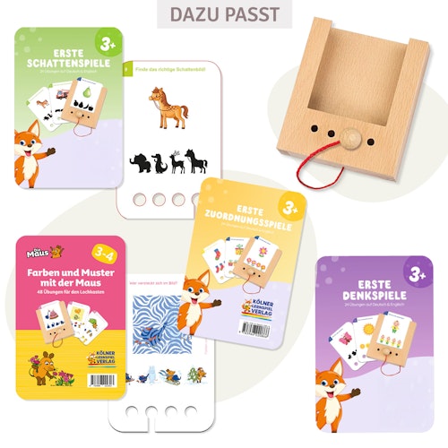 Erste Denkspiele Kartensatz (ohne Lochkasten)