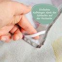 Vorschaubild Spieltuch Bio-Baumwolle Polarlichter 100 x 100 cm