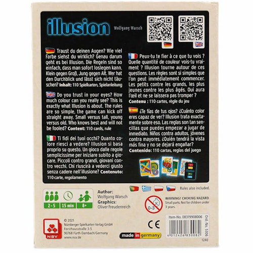 Illusion – Kartenspiel ab 8 Jahren