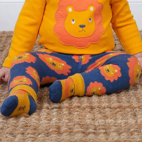 Strick Leggings Tiger