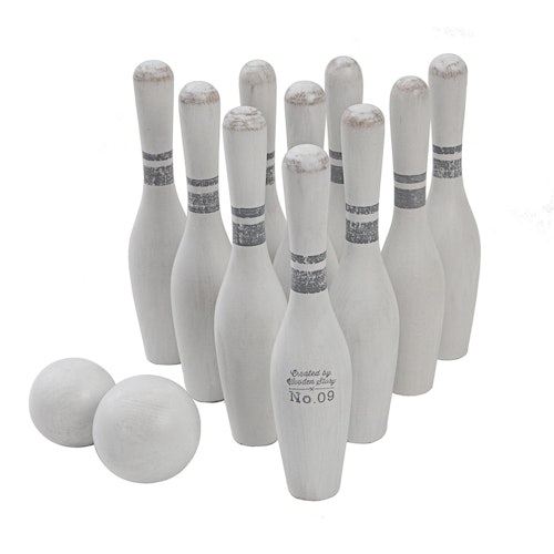 Bowling Set für Kinder weiß