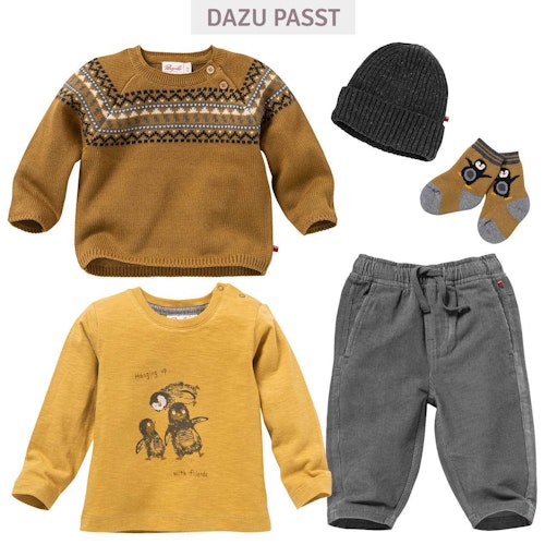 Strickpullover Norweger-Muster