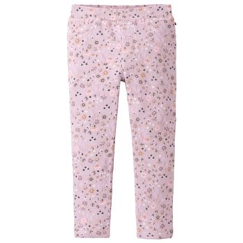 Sweat Treggings Mille Fleurs grauviolett