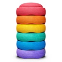 Vorschaubild Stapelstein® Mini rainbow classic 6 kleine Elemente