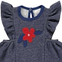 Vorschaubild Sweat Kleidchen Blume