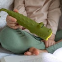 Vorschaubild LED Taschenlampe mit Akku Krokodil