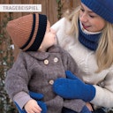 Vorschaubild Damen Fäustel Babyalpaka Wolle Fäustel