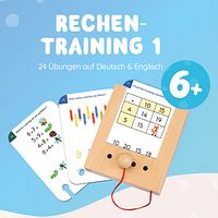 Rechentraining 1 ab 6 J. Kartensatz (ohne Lochkasten)