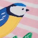 Vorschaubild Strampler Knöpfe Vogel