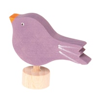 Grimms Stecker Vogel sitzend Geburtstagsspirale