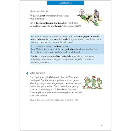 Deutsch Zeichensetzung Übungen ab 6. Klasse & Erwachsene