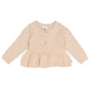 Vorschaubild Leichte Strickjacke Schößchen